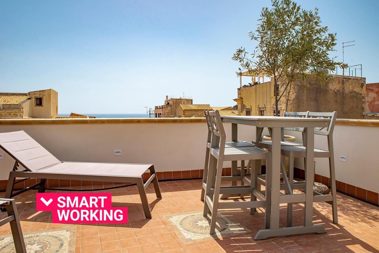 シラクーサLa Terrazza Sul Vicolo Della Giudecca By Wonderful Italyアパートメント エクステリア 写真